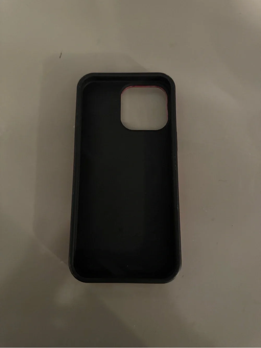 BURGA iPhone 15 Pro Max Red Heart Pattern Protective Phone Case